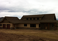 Installation of new windows in a home in Granby, Colorado